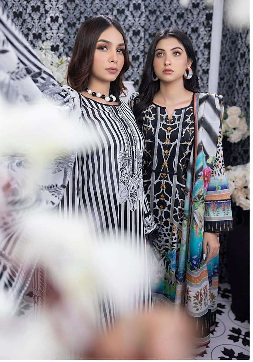SALINA Digital Printed Lawn Collection Vol-3  2024 by Regalia